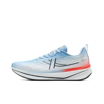 XTEP 6.0 Speed Cushioning Waterproof Low Top Casual Running Shoes Men's Blue White