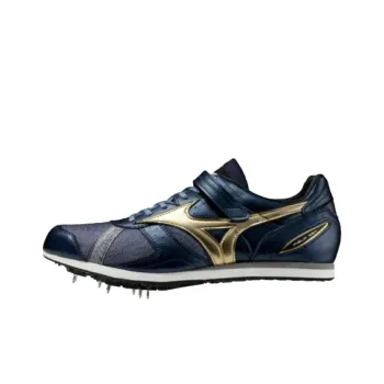 Mizuno Anti Slip Wear Resistant Low Top Track & Field Competition Running Shoes Men's Marine Blue