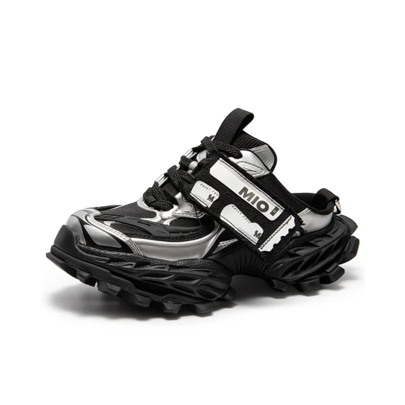 MIO Rubber Sole Abrasion Resistant Closed Toe Slippers Unisex-7