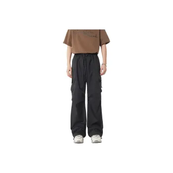 Warrior Ride The Wind Collection Open Ended Smile Collection Casual Pants Unisex Greige