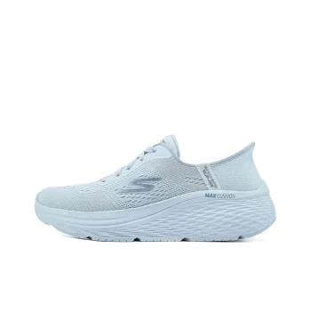 Skechers Women's GO Series Cushioning, Wear Resistant Low Top Casual Running Shoes Women's Light Blue