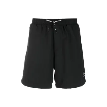 KARL LAGERFELD / Karl Lagerfeld Jeans Logo print Drawstring Swim Shorts