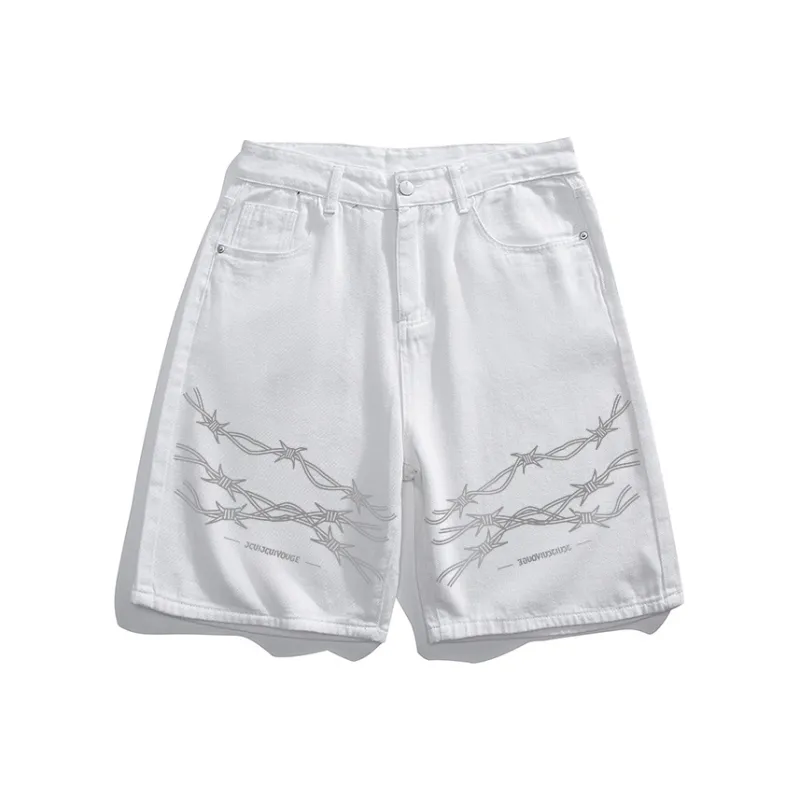 JCUI Denim Shorts Unisex-9