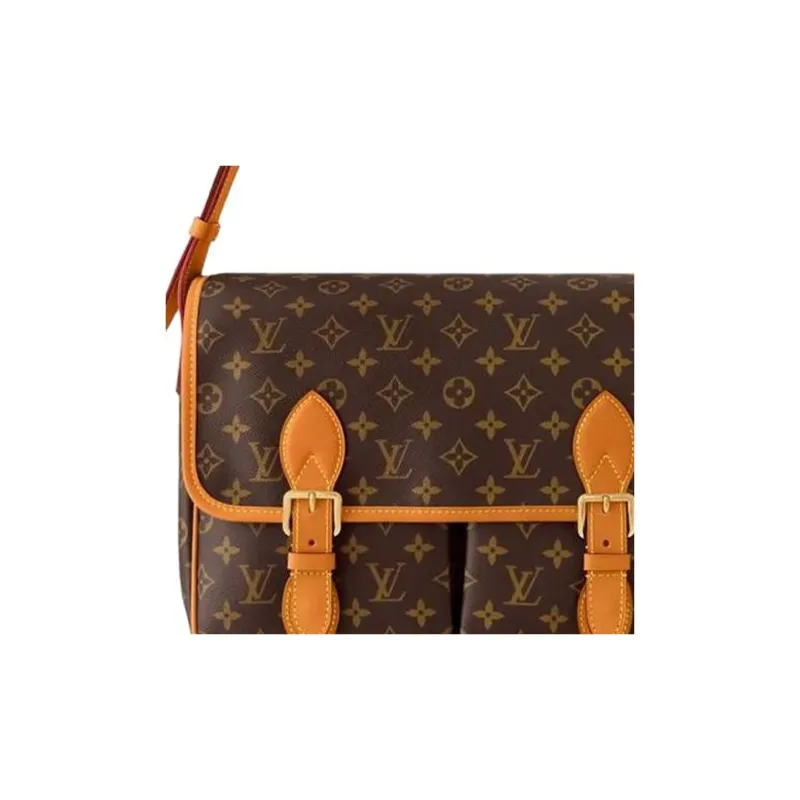 LOUIS VUITTON Satchel Messenger-4