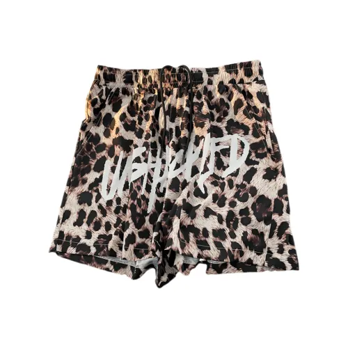 Fila Apparel Knee High Sock Leopard Print Shorts