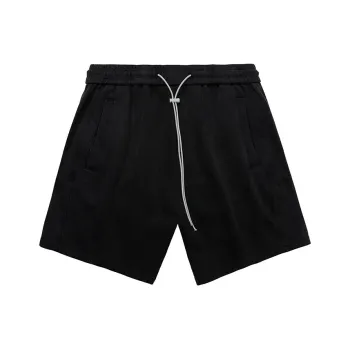 WAYNEXZAVIER Casual Shorts Men Black