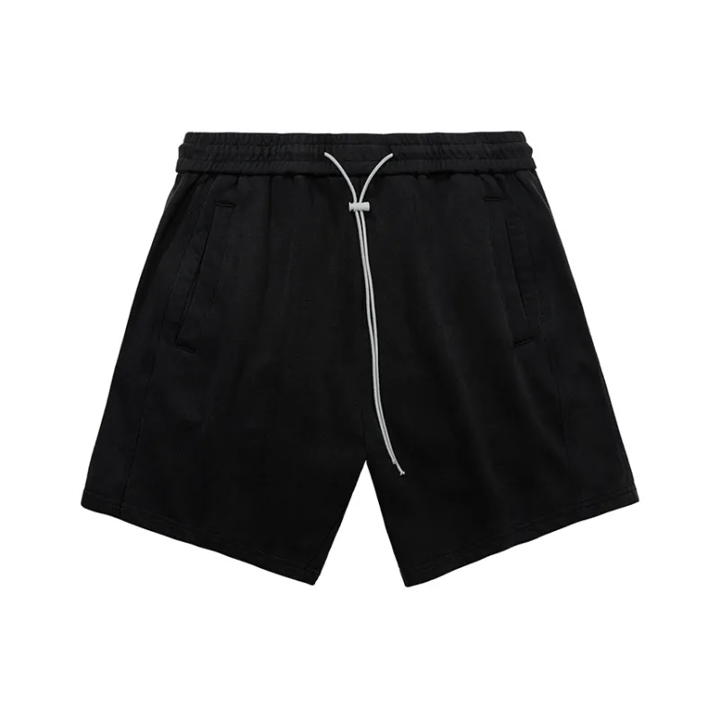 WAYNEXZAVIER Casual Shorts Men Black-0