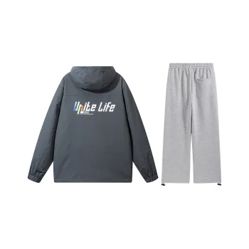 Unite Life HOODS Casual Sportswear Unisex