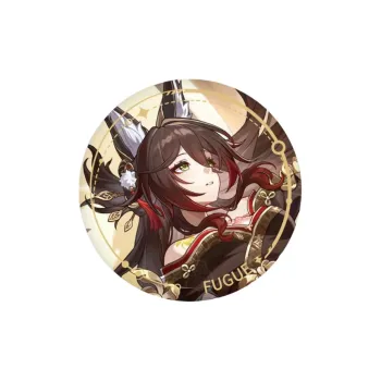 MIHOYO Honkai Star Rail, The Wandering Soul, Character Illustration Collection Tinplate Badges