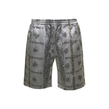 Needles Cupra Sateen Flower Basketball Shorts