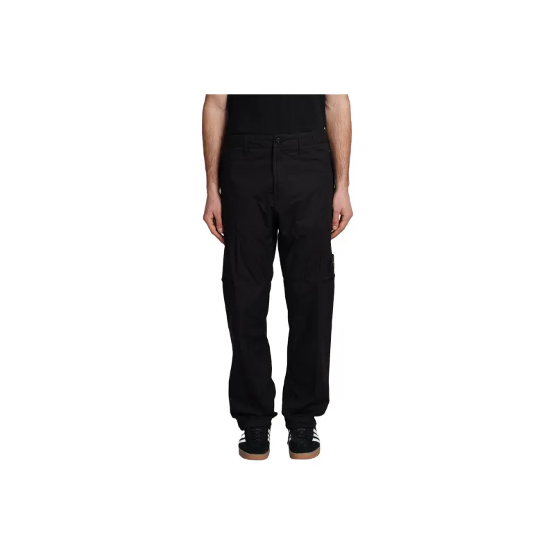 STONE ISLAND Casual Pants Men's Black-0