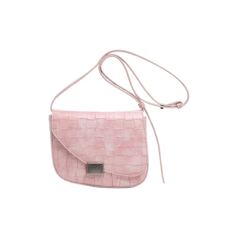 JACD PU Crossbody Bag, Shoulder Bag Women's Stones White, Vintage Pink-5