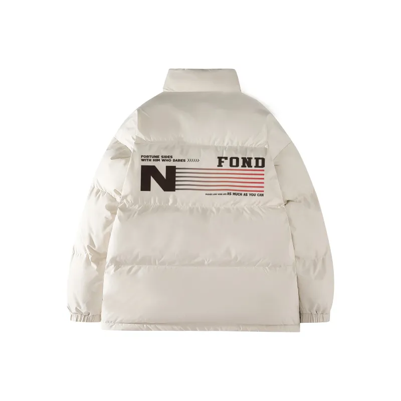FONDLOOK Puffer Jackets Unisex-4