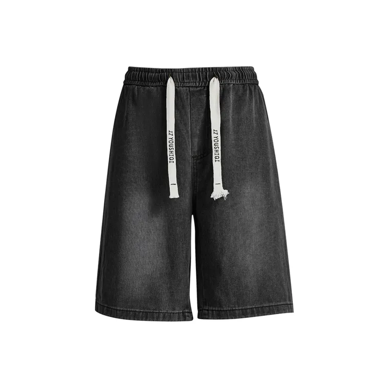 YOUSHIQI Denim Shorts Unisex-4