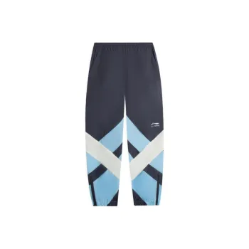 LiNing Casual Pants Unisex Earthy Gray Ivory Moon White Blue