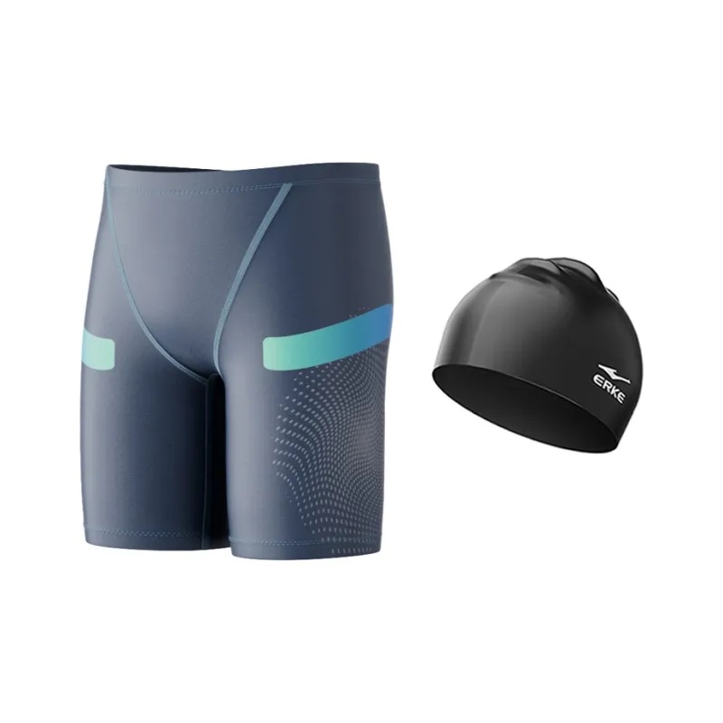Erke Swimming Trunks Three-Piece Set Men's-6