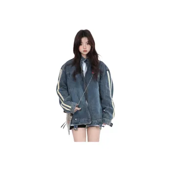 Pirkadat Denim Jacket Unisex Blue