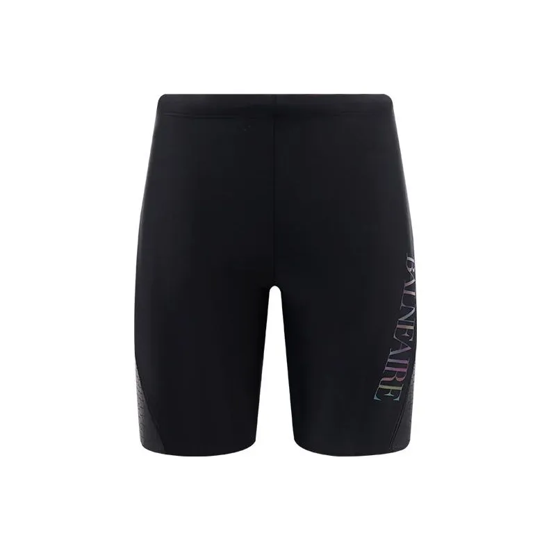 BALNEAIRE Swimming Shorts Men Cool Gaming Black Subtle Texture-0
