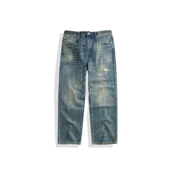 PEACEBIRD MEN Jeans Men Dark Blue 1