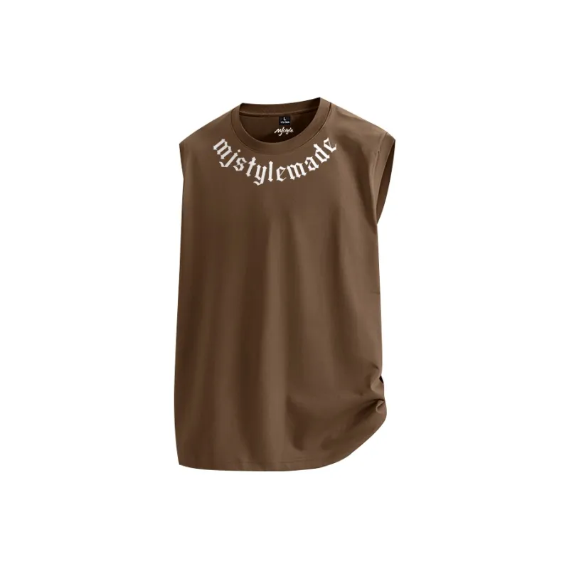 MJ STYLE Sleeveless Vests Unisex-24
