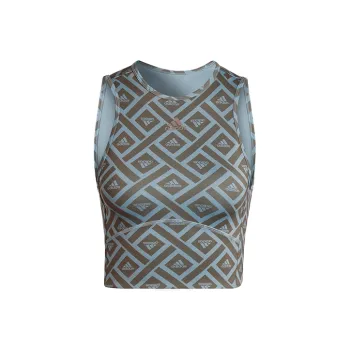 Adidas Tank Tops Women's Blue