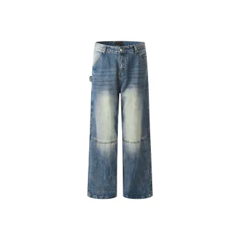 GBXM Jeans Unisex Vintage Blue