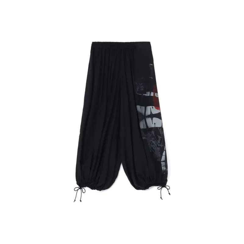 Yohji Yamamoto x MAX VADUKUL Y's SS24 Casual Pants Unisex Black-0