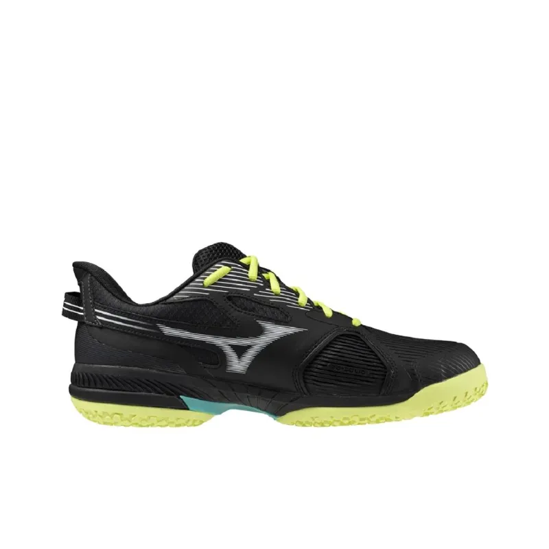 Mizuno Wave Exceed 5 Anti Slip Wear Resistant Low Top Tennis Shoes Unisex Black-1