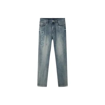 DEGAIA FW24 Jeans Men's Light Denim Blue