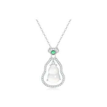 Jodie&Kevin Chalcedony Jade Necklaces Women's