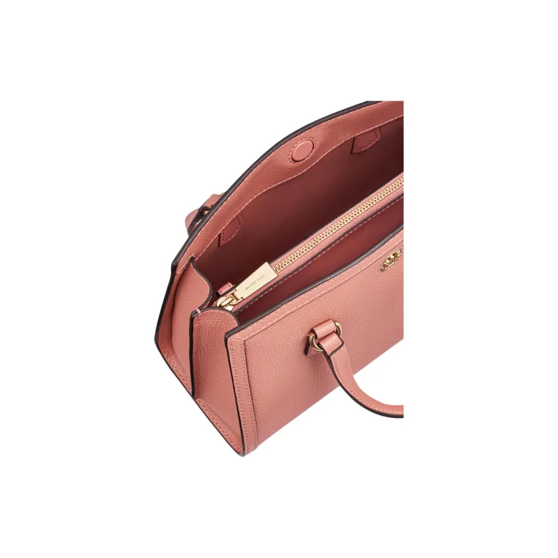 MICHAEL KORS Chantal Litchi Grain Leather Handbag Shoulder Bag Crossbody Bag Small Size Women's Rose Pink-4