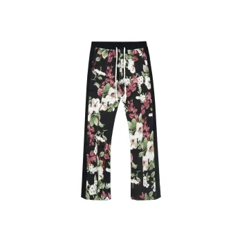 JUNGLE GURL Casual Pants Unisex Black