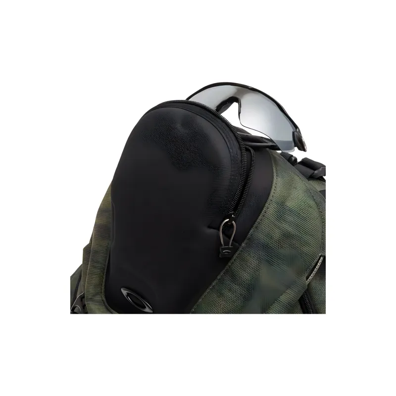 Oakley Nylon Backpack Unisex Green Camouflage-3