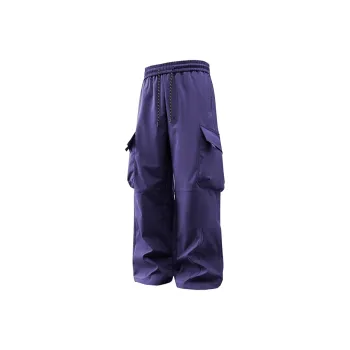 MIIOW Casual Pants Unisex Twilight Mountain Purple