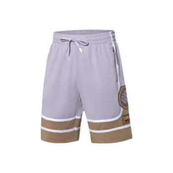 LINING Casual Shorts Men Light Vine Purple