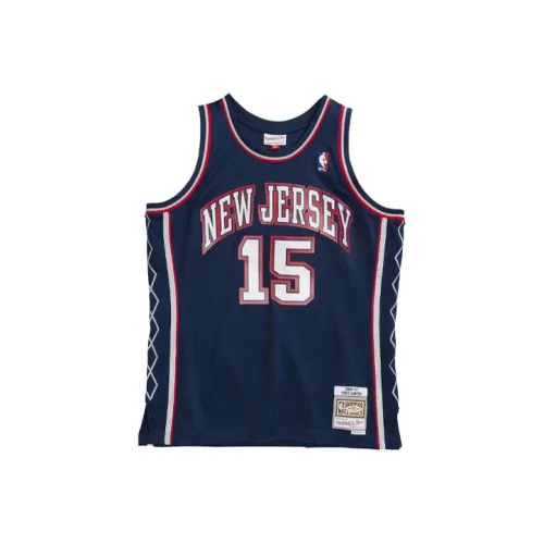 Mitchell & Ness Basketball Jerseys Men's Navy Blue