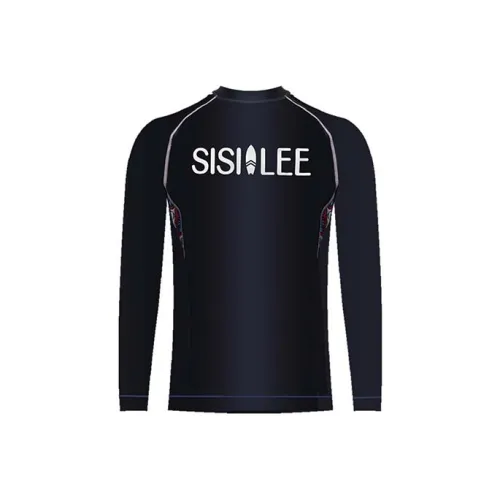 SISII LEE 블랙 남성 남성 수영복