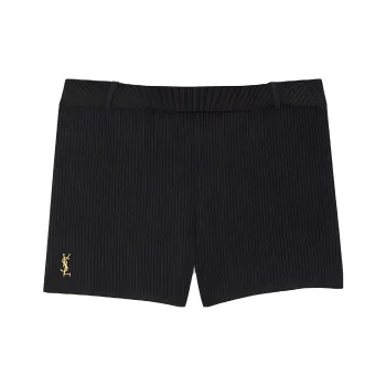 SAINT LAURENT SS23 Casual Shorts Men's Black
