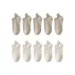 10 Pack (Khaki 5+Beige 5)