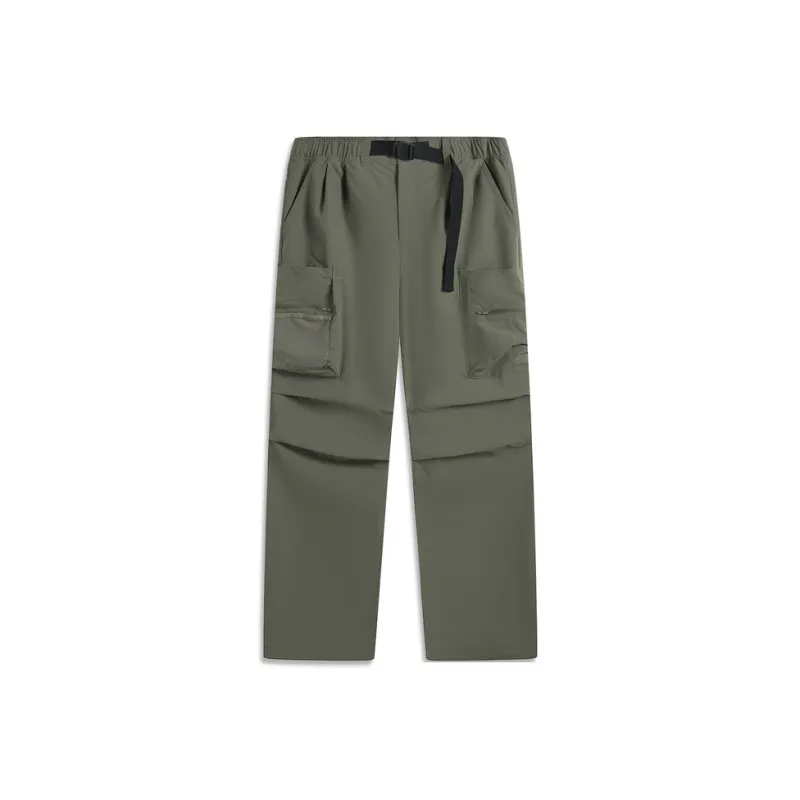 LiNing CF Tracing Casual Pants Men's Ming Tea Green-0