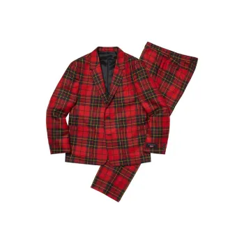 Supreme Tartan Wool Suit