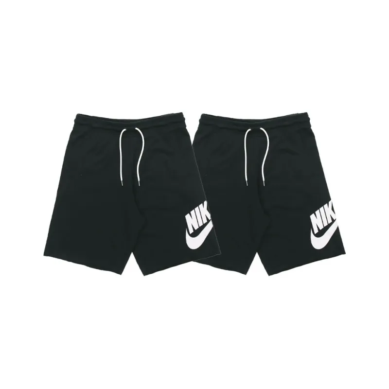 Nike Casual Shorts Men's 2 Pack Black-0
