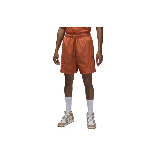 JORDAN Casual Shorts Men Orange