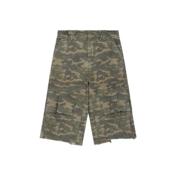 WE11DONE Cargo Shorts Men Camouflage