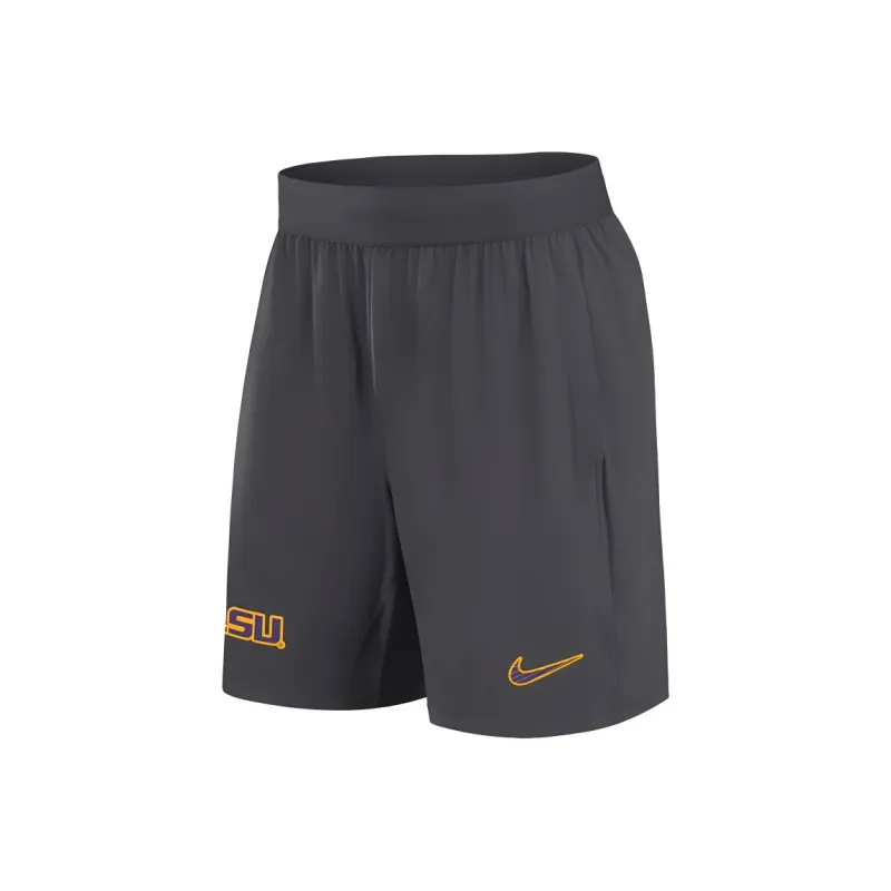 Nike Lsu Tigers Sideline Men's Nike Dri-FIT College Shorts-0