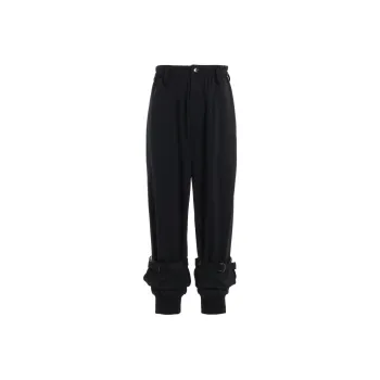 Yohji Yamamoto Ground Y SS25 Casual Pants Unisex Black