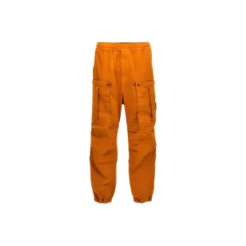 STONE ISLAND Casual Pants Men Orange