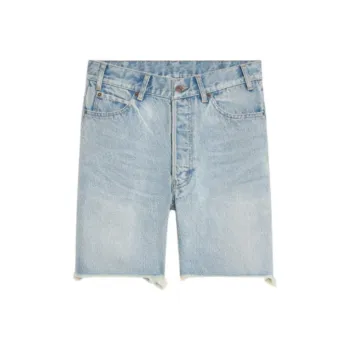 CELINE Wesley Shorts In Horizon Wash Denim