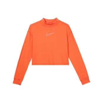 Nike Crop Tops Women's Team Orange