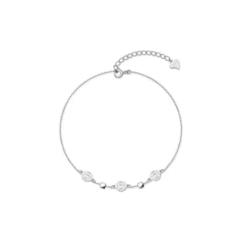 Qing Yi 925 Sterling Silver Anklets Women's